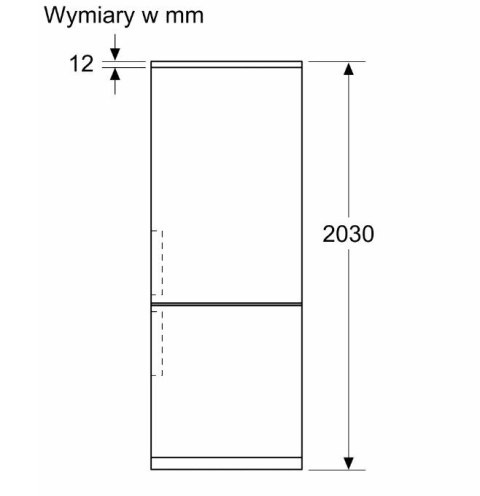 BOSCH Chłodziarko-zamrażarka BOSCH KGN497ICT BOSCH Chłodziarko-zamrażarka BOSCH KGN497ICT