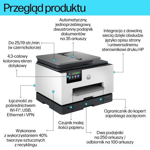 Hewlett-Packard URZĄDZENIE WIELOFUNKCYJNE HP OFFICEJET PRO 9130B Hewlett-Packard URZĄDZENIE WIELOFUNKCYJNE HP OFFICEJET PRO 9130B