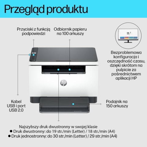 Hewlett-Packard Urządzenie wielofunkcyjne HP LaserJet M234D Hewlett-Packard Urządzenie wielofunkcyjne HP LaserJet M234D