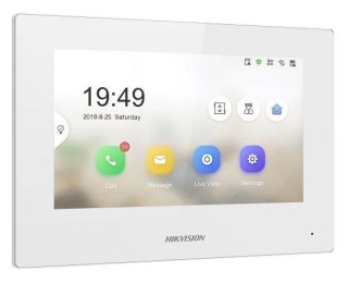 Hikvision Hikvision Pro Series DS-KH6320-WTE2-W wideodomofon 17,8 cm (7") Biały