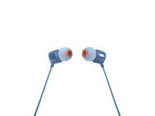 JBL Słuchawki JBL T110 (niebieskie, z mikrofonem)