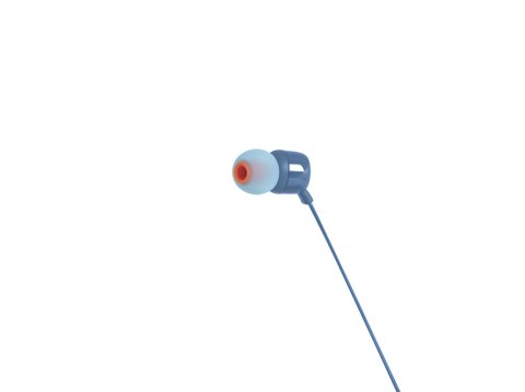 JBL Słuchawki JBL T110 (niebieskie, z mikrofonem)