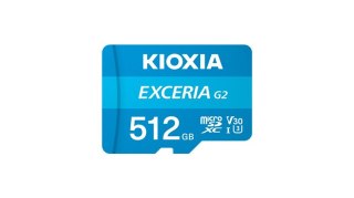 KIOXIA KIOXIA 512GB microSD KIOXIA Exceria (gen 2) UHS I U3 V30 with adapter