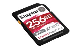 Kingston KINGSTON SDXC Canvas 256GB React Plus UHS-II 280R/150W U3 V60 for Full HD/4K