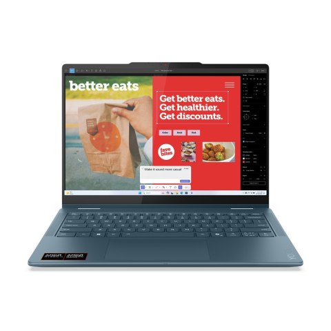 Lenovo Lenovo Yoga 7 2-in-1 14AKP10 Ryzen AI 5 340 14" WUXGA OLED 400nits Glossy 60Hz 16GB LPDDR5x-7500 SSD512 Radeon 840M Graphics 70W Lenovo Lenovo Yoga 7 2-in-1 14AKP10 Ryzen AI 5 340 14" WUXGA OLED 400nits Glossy 60Hz 16GB LPDDR5x-7500 SSD512 Radeon 840M Graphics 70W