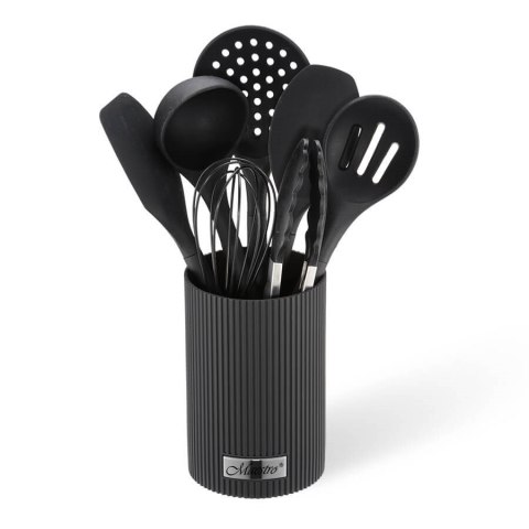 Maestro Przybory kuchenne 8 el. MR-1542-BLACK MAESTRO Maestro Przybory kuchenne 8 el. MR-1542-BLACK MAESTRO