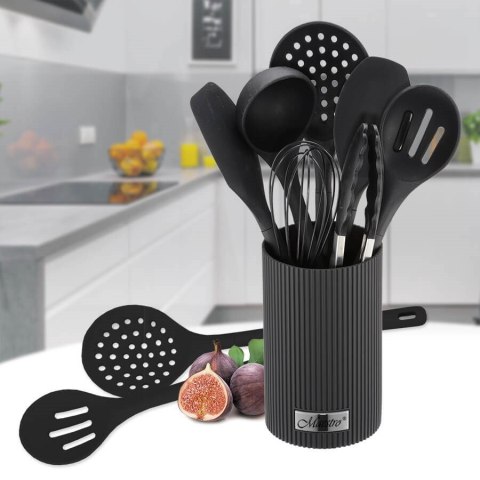 Maestro Przybory kuchenne 8 el. MR-1542-BLACK MAESTRO Maestro Przybory kuchenne 8 el. MR-1542-BLACK MAESTRO