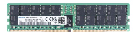 Samsung SemiConductor Samsung RDIMM 64GB DDR5 2Rx4 4800MHz PC5-38400 ECC REGISTERED M321R8GA0BB0-CQK Samsung SemiConductor Samsung RDIMM 64GB DDR5 2Rx4 4800MHz PC5-38400 ECC REGISTERED M321R8GA0BB0-CQK