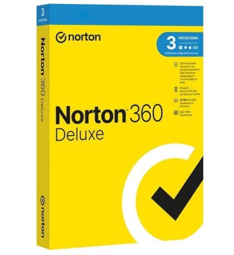 Symantec Norton 360 Deluxe 3D/36M ESD Symantec Norton 360 Deluxe 3D/36M ESD