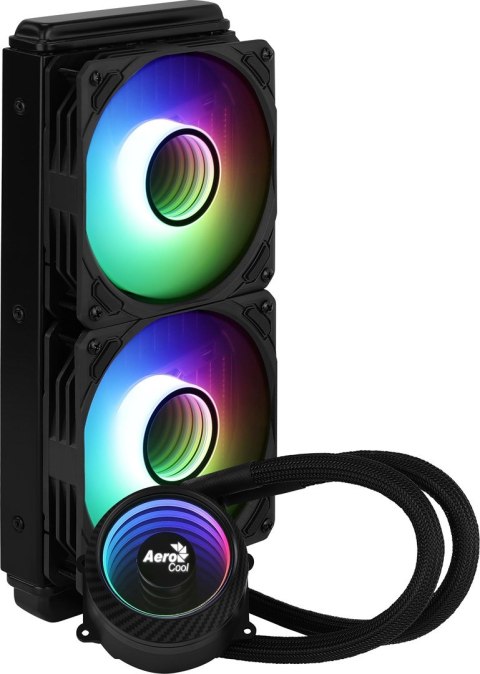Aerocool Chłodzenie wodne AEROCOOL PGS MIRAGE L240 ARGB BK Aerocool Chłodzenie wodne AEROCOOL PGS MIRAGE L240 ARGB BK