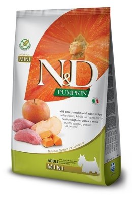 Farmina FARMINA N&D Pumpkin Boar & Apple Adult Mini - sucha karma dla psa - 7 kg