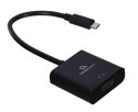 GEMBIRD GEMBIRD ADAPTER NA KABLU USB TYP-C DO HDMI 4K 30HZ, 15CM, CZARNY