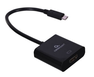 GEMBIRD GEMBIRD ADAPTER NA KABLU USB TYP-C DO HDMI 4K 30HZ, 15CM, CZARNY