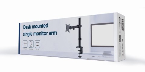GEMBIRD GEMBIRD BIURKOWE REGULOWANE RAMIĘ/UCHWYT NA MONITOR 17-32, VESA 100X100MM, DO 9 KG GEMBIRD GEMBIRD BIURKOWE REGULOWANE RAMIĘ/UCHWYT NA MONITOR 17-32, VESA 100X100MM, DO 9 KG