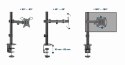 GEMBIRD GEMBIRD BIURKOWE REGULOWANE RAMIĘ/UCHWYT NA MONITOR 17-32, VESA 100X100MM, DO 9 KG