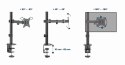 GEMBIRD GEMBIRD BIURKOWE REGULOWANE RAMIĘ/UCHWYT NA MONITOR 17-32, VESA 100X100MM, DO 9 KG