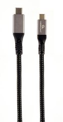 GEMBIRD GEMBIRD KABEL PREMIUM USB TYP-C, 3.2 GEN 2 POWER DELIVERY (PD), 20 GB/S, 100 W, 1.5 M