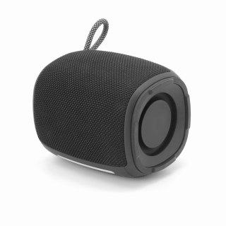 GEMBIRD GEMBIRD PRZENOŚNY GŁOŚNIK BLUETOOTH LED SPK-BT-LED-03-BK RMS 2X 5W, WBUDOWANY MIKROFON, KOLOR CZARNY, USB, AUX, MICROSD