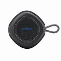 GEMBIRD GEMBIRD PRZENOŚNY GŁOŚNIK BLUETOOTH LED SPK-BT-LED-03-BK RMS 2X 5W, WBUDOWANY MIKROFON, KOLOR CZARNY, USB, AUX, MICROSD