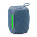 GEMBIRD GEMBIRD PRZENOŚNY GŁOŚNIK BLUETOOTH LED SPK-BT-LED-03-BK RMS 2X 5W, WBUDOWANY MIKROFON, KOLOR CZARNY, USB, AUX, MICROSD