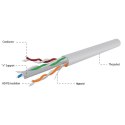 GEMBIRD GEMBIRD UTP KABEL DRUT KAT 6 CCA ECA 305M SZARY