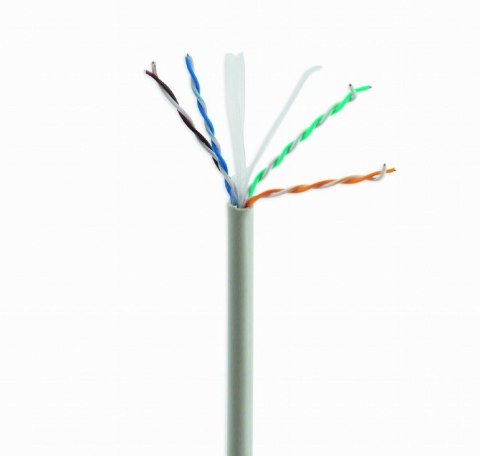 GEMBIRD GEMBIRD UTP KABEL DRUT KAT 6 CCA ECA 305M SZARY GEMBIRD GEMBIRD UTP KABEL DRUT KAT 6 CCA ECA 305M SZARY