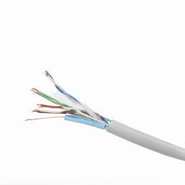 GEMBIRD Kabel sieciowy GEMBIRD FPC-5004E-L/100 (F/FTP; 100m; kat. 5e; kolor szary)