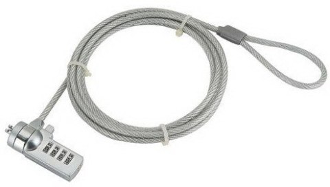 GEMBIRD Linka zabezpieczająca do laptopa na 4 cyfrowy kod GEMBIRD LK-CL-01 GEMBIRD Linka zabezpieczająca do laptopa na 4 cyfrowy kod GEMBIRD LK-CL-01
