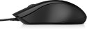 Hewlett-Packard HP Mysz 105 przewodowa czarna 822M9UT