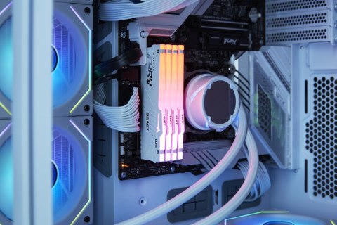 Kingston KINGSTON DDR5 32GB 6000MT/s CL36 DIMM (Kit of 2) FURY Beast White RGB EXPO Kingston KINGSTON DDR5 32GB 6000MT/s CL36 DIMM (Kit of 2) FURY Beast White RGB EXPO