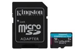 Kingston KINGSTON microSDXC Canvas Go Plus 1TB + Adapter