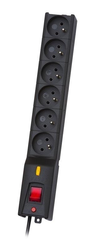 Lestar Listwa Lestar LX 610 G-A K.:CZ 5.0M (5m; kolor czarny) Lestar Listwa Lestar LX 610 G-A K.:CZ 5.0M (5m; kolor czarny)
