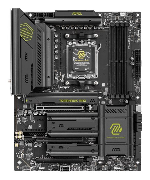 MSI Płyta główna MSI MAG B850 TOMAHAWK MAX WIFI MSI Płyta główna MSI MAG B850 TOMAHAWK MAX WIFI