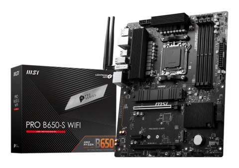 MSI Płyta główna MSI PRO B650-S WIFI MSI Płyta główna MSI PRO B650-S WIFI