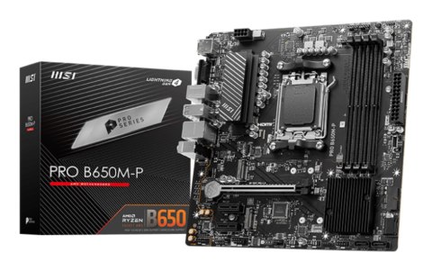 MSI Płyta główna MSI PRO B650M-P MSI Płyta główna MSI PRO B650M-P