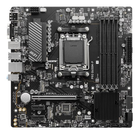 MSI Płyta główna MSI PRO B650M-P MSI Płyta główna MSI PRO B650M-P