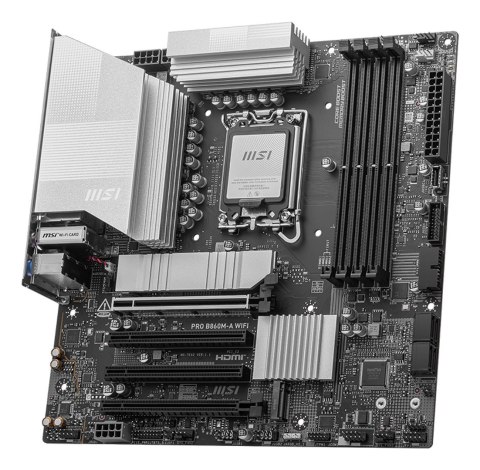 MSI Płyta główna MSI PRO B860M-A WIFI MSI Płyta główna MSI PRO B860M-A WIFI