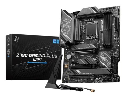 MSI Płyta główna MSI Z790 GAMING PLUS WIFI MSI Płyta główna MSI Z790 GAMING PLUS WIFI