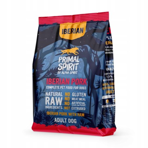 PRIMAL SPIRIT Primal Spirit Iberian 70% wieprz/szynka dla psa 1kg PRIMAL SPIRIT Primal Spirit Iberian 70% wieprz/szynka dla psa 1kg