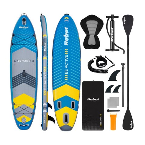 Rebel Deska SUP REBEL ACTIVE RBA-4507 - niebieska Rebel Deska SUP REBEL ACTIVE RBA-4507 - niebieska
