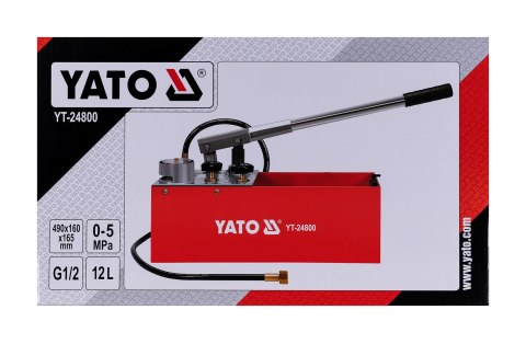YATO Pompa ręczna do prób ciśnieniowych YT-24800 YATO YATO Pompa ręczna do prób ciśnieniowych YT-24800 YATO
