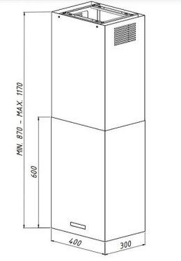 AKPO Okap AKPO WK-9 ISLA CUBERA ZŁOTY T800 M3