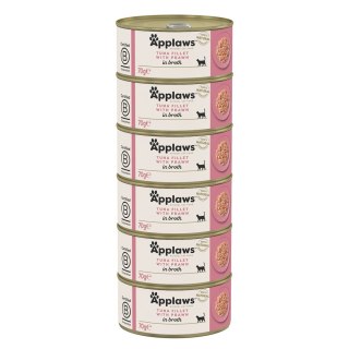 Applaws Applaws Cat Tin Tuna Fillet with Prawn 6x70g