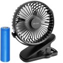 BLOW BLOW WENTYLATOR BIURKOWY Z KLIPSEM 10CM USB AKUMUL