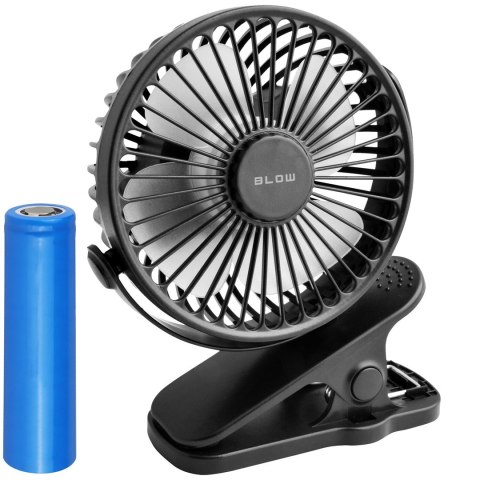 BLOW BLOW WENTYLATOR BIURKOWY Z KLIPSEM 10CM USB AKUMUL BLOW BLOW WENTYLATOR BIURKOWY Z KLIPSEM 10CM USB AKUMUL