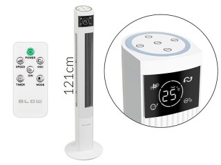 BLOW BLOW WENTYLATOR KOLUMNOWY XXL 125CM 90W BIAŁY
