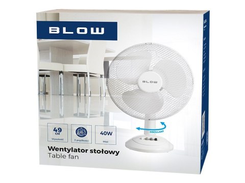 BLOW BLOW WENTYLATOR STOŁOWY 12" 40W BLOW BLOW WENTYLATOR STOŁOWY 12" 40W