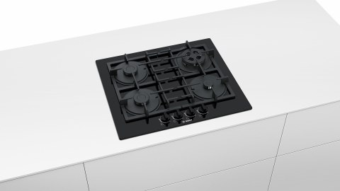BOSCH Płyta gazowa BOSCH PNP6B6B90 (4 pola grzejne; kolor czarny) BOSCH Płyta gazowa BOSCH PNP6B6B90 (4 pola grzejne; kolor czarny)