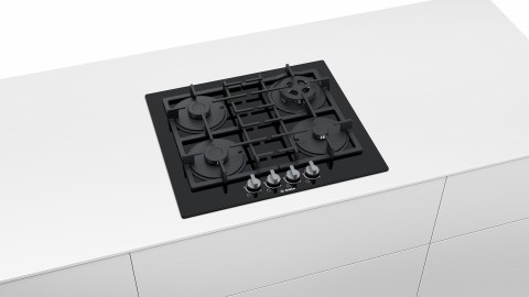 BOSCH Płyta gazowa BOSCH PNP6B6B90 (4 pola grzejne; kolor czarny) BOSCH Płyta gazowa BOSCH PNP6B6B90 (4 pola grzejne; kolor czarny)