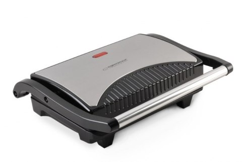 Esperanza Grill elektryczny stołowy Esperanza Taleggio EKG006 (stołowy-zamknięty; 750W; kolor inox) (WYPRZEDAŻ) Esperanza Grill elektryczny stołowy Esperanza Taleggio EKG006 (stołowy-zamknięty; 750W; kolor inox) (WYPRZEDAŻ)